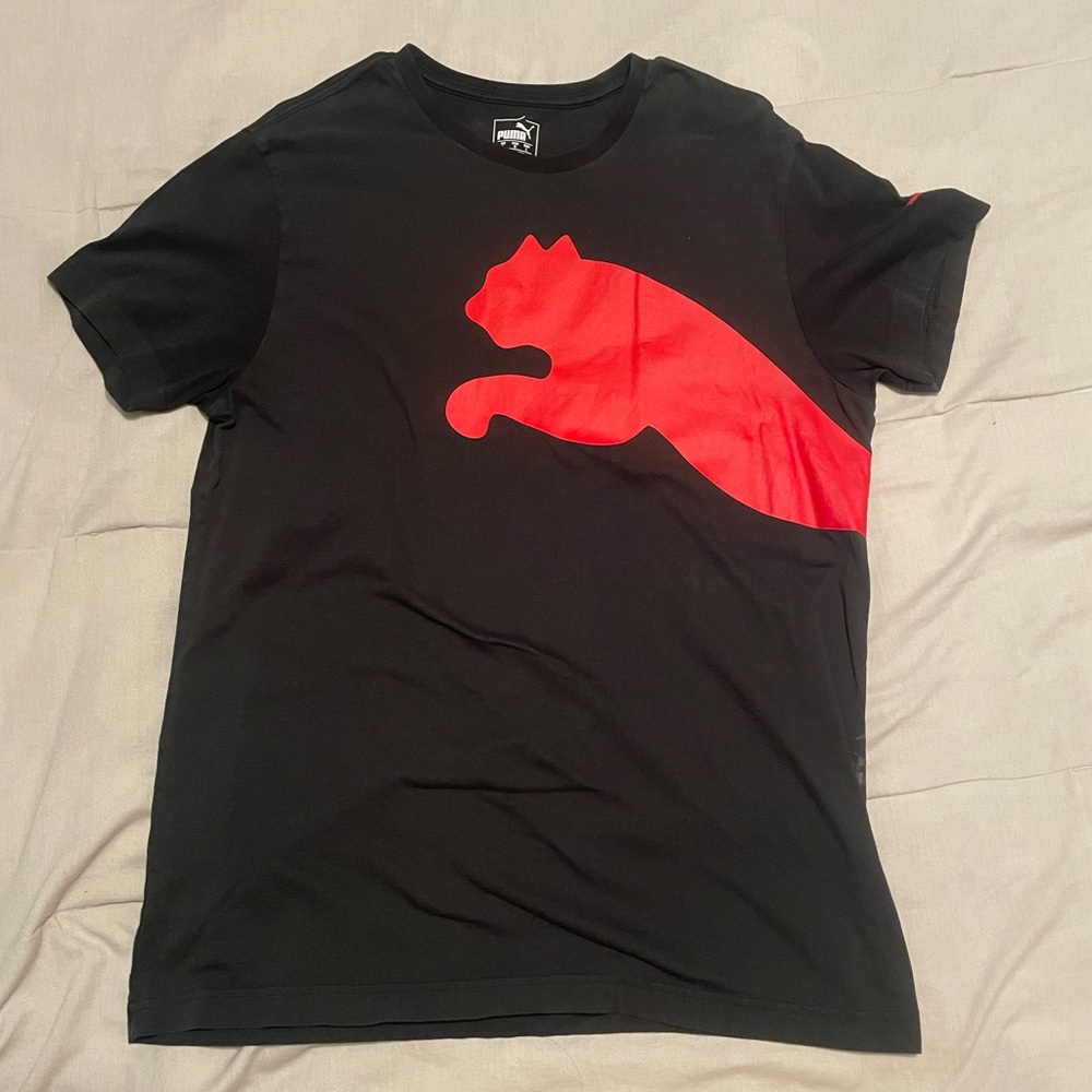 Mens puma short sleeve shirt